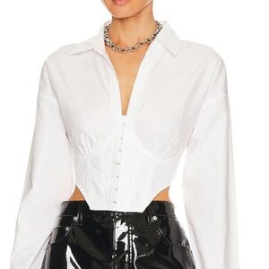 Stassi top white Steve Madden size medium